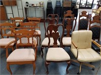 LARGE LOT OF CHAIRS ALL 1 MONEY