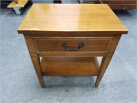 SMALL END TABLE W DRAWER BY DIXIE