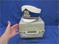 vintage cadets hat in case - sz large
