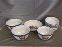 Ceramic Apple Bowls
