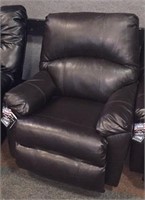 Simmons dark brown leather recliner - brand new