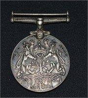 1939 - 1945 Canadian Defence Medal