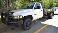 2002 DODGE RAM 3500 FLAT BED P/U