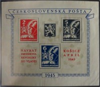 CZECHOSLOVAKIA 1919-2011 MINT FINE-VF H/NH