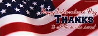 Happy 4th of July to all our Customers!