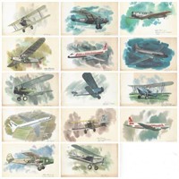 NIXON GALLOWAY SERIES OF HISTORY AIRCRAFT PRINTS
