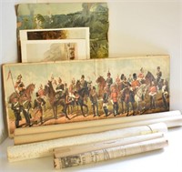 UNFRAMED ENGLISH MILITARY PRINTS & POSTERS
