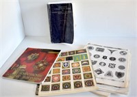 BOOKS & LEAFLETS ON MILITARY PATCHES & MEDALS