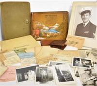 WWII AIR CORPS PHOTO ALBUM & PAPERS