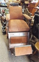 Vintage Koken Barber Supply Co. barber chair with