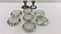 Group of 9 Sterling Silver Pieces Including