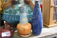 HOME MADE POTTERY VASES