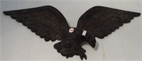 Vintage heavy metal eagle wall décor. Measures