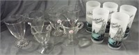 Vintage 1950's glasses including (4) Candlewick