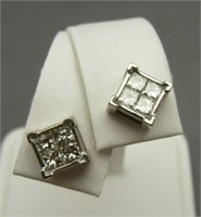 Fred Meyers Jewelers 14K White gold post back