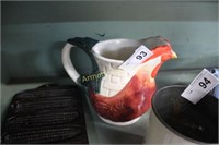 ROOSTER CERAMIC PITCHER