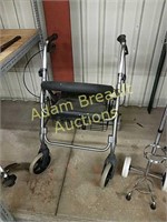 Adjustable Folding Walker/Chair