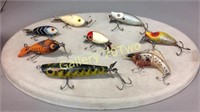 Selection of vintage fishing lures-includes