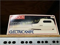 Robeson electric carving knife