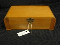 Art Deco Wooden Trinket box