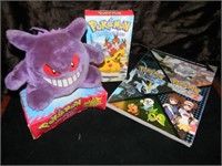 Pokemon Lot W/Gengar, VHS, Pokemon Guide Book