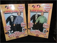 1997 The Three Stooges Curly Doll & Larry Doll