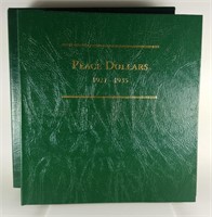 PEACE DOLLAR COLLECTION IN PRESENTATION BINDER