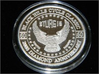 .999 STURGIS MOTORCYCLE RALLY COIN