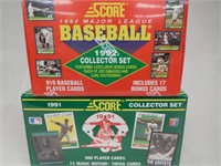 Baseball Cards - Score Cards (5 sets)