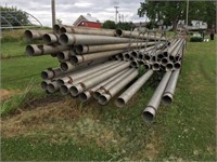 1500+ Feet of Irrigation pipe w/ 18 spray nozzles