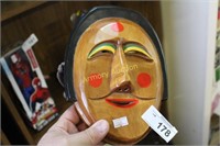 WOODEN WALL MASK
