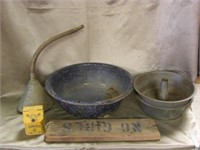 Vintage Country Decorative Items -Pans etc