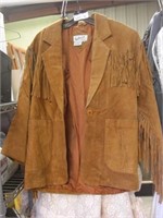 Vintage Fringed Suede Jacket