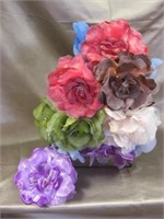 Clip-on Flowers w/Rack