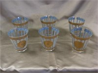 Vintage Cocktail Glasses -set of 6