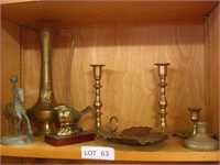 Assorted Brass & Copper Items