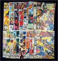 20 Vintage Marvel Avengers Comic Books Lot