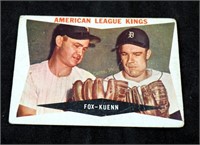 1960 Topps Baseball Card# 429 Fox Kuenn