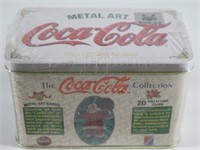 New COCA-COLA Santa 20-Card Collection in Tin