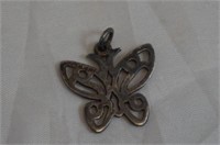 James Avery Retired Sterling Butterfly Charm