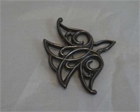 James Avery Sterling Descending Dove Pin Brooch