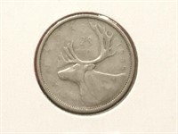 1955 Canada 25¢ Silver Coin