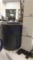 Enamel pot with lid/ Blue