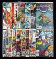 Vintage 17 Aquaman & Alpha Flight Comic Books Lot