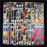 Vintage The Punisher Marvel Comic Books Large Lot