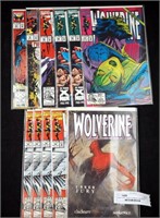 Approx 24 Marvel Wolverine Collector Comic Books