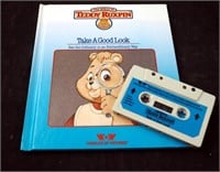 Vintage Teddy Ruxpin Take A Good Look Book & Tape