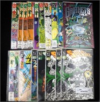 Approx 31 Vintage D C Titans Green Lantern Comics