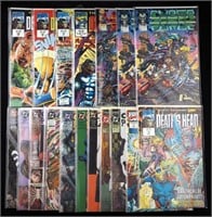 17 Cyber Force Death Head & Doom Comic Books Lot