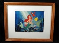 Framed Ariel The Little Mermaid Lithograph Print